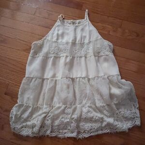 Chic Cream Halter Top